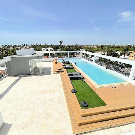 Rooftop Pool Ducassi Studio Suites Deluxe Hotel Beach Club & Spa Punta Cana Buitenkant foto